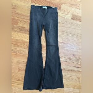 We The Free Charcoal Denim bell bottom Pants